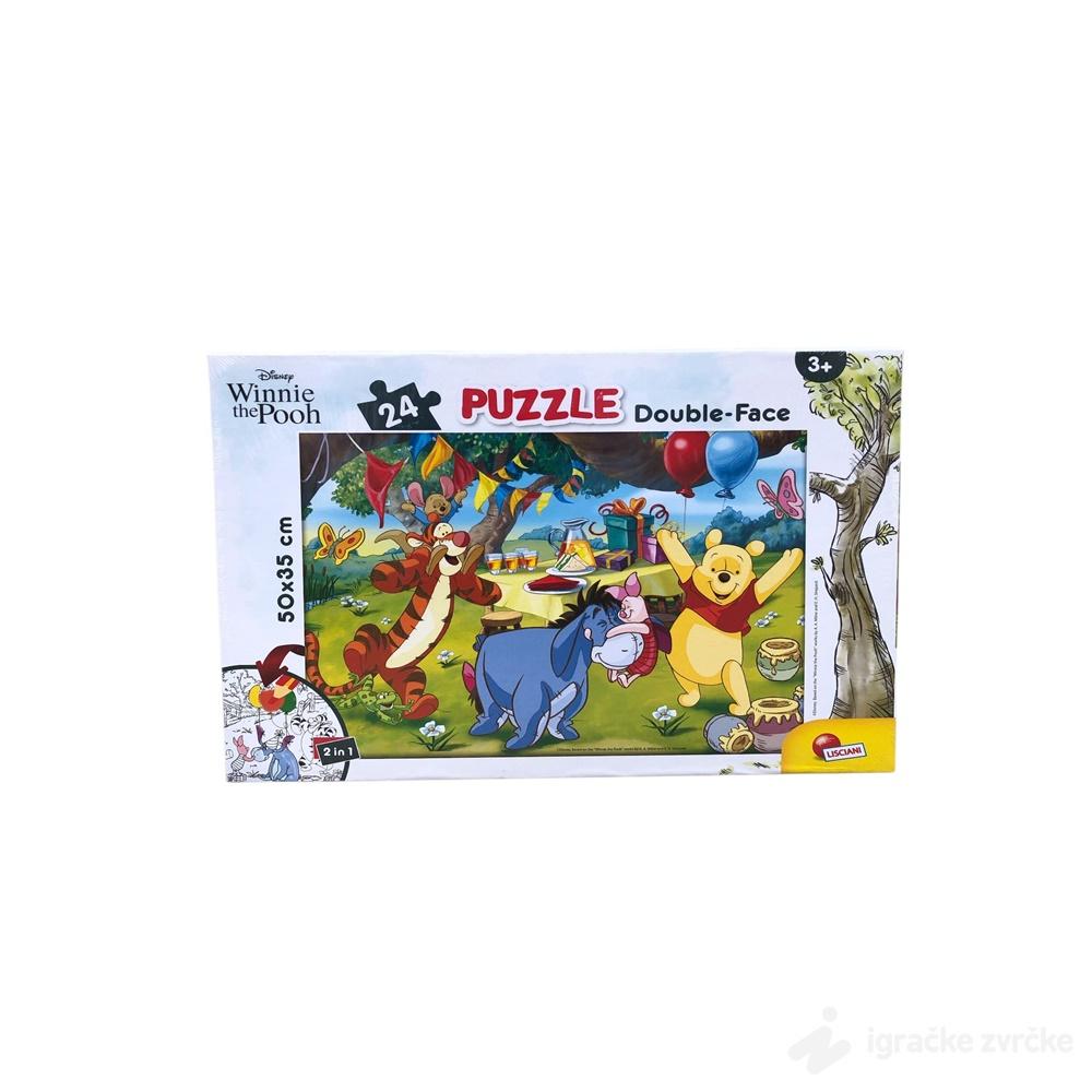 Slagalica Winnie Pooh  2u1 (24pcs)