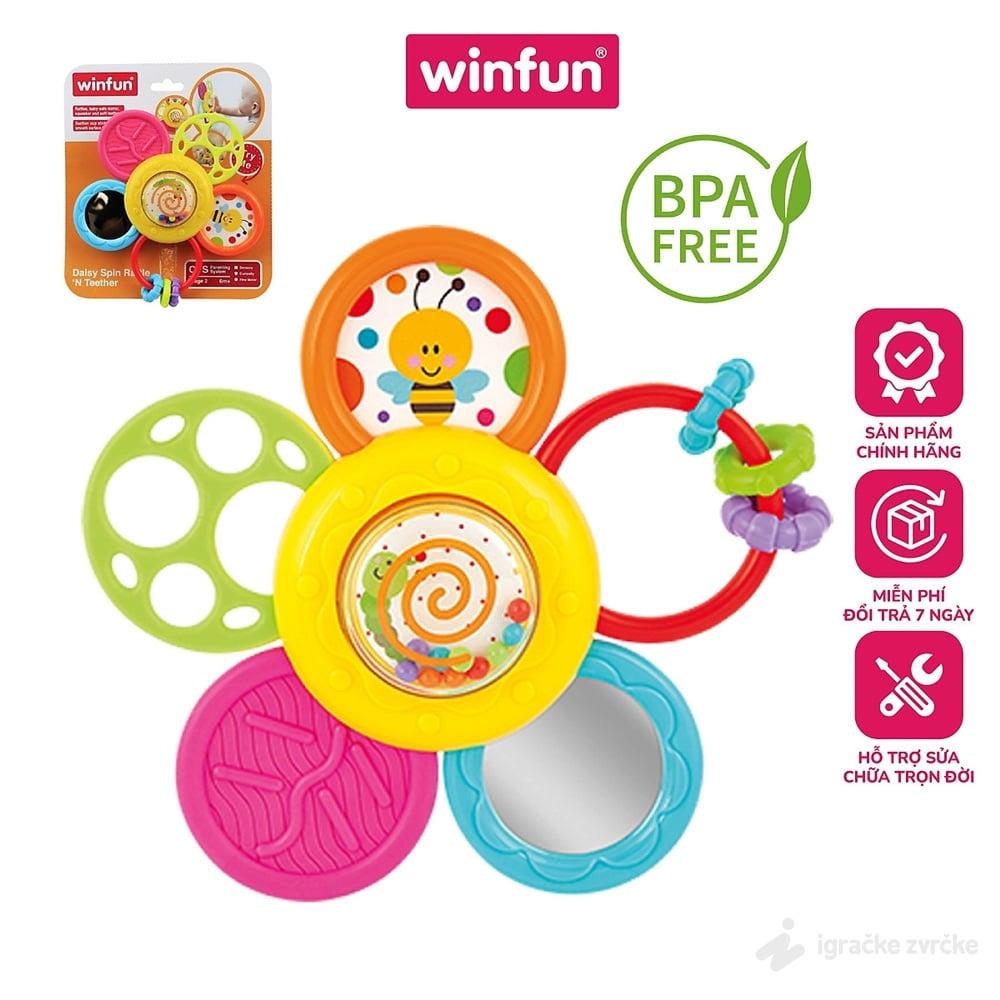 Win Fun vakum zvečka i glodalica CVETIĆ