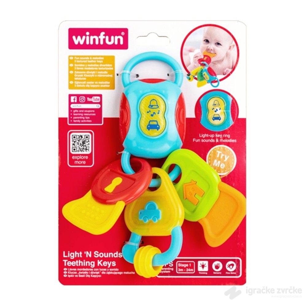Win Fun zvečka glodalica AUTO KLJUČEVI