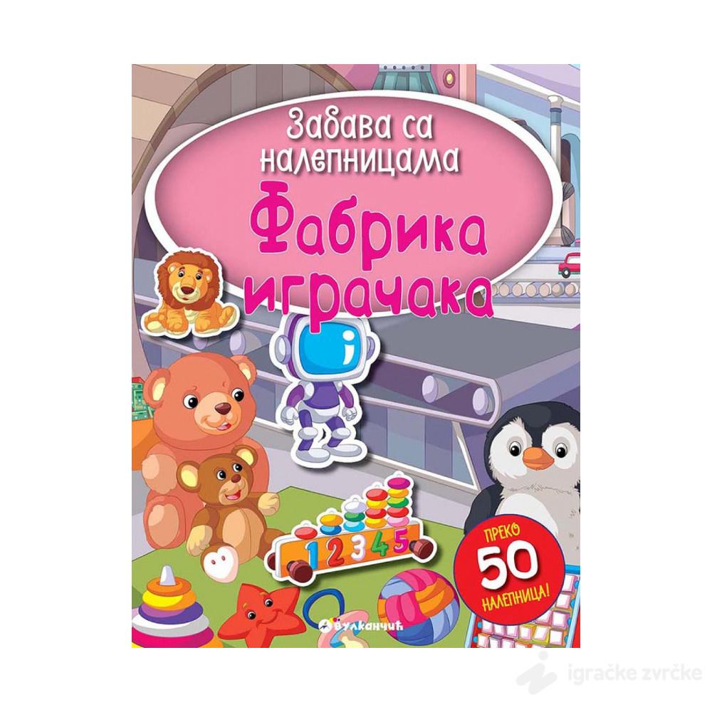 Zabava sa nalepnicama - FABRIKA IGRAČAKA