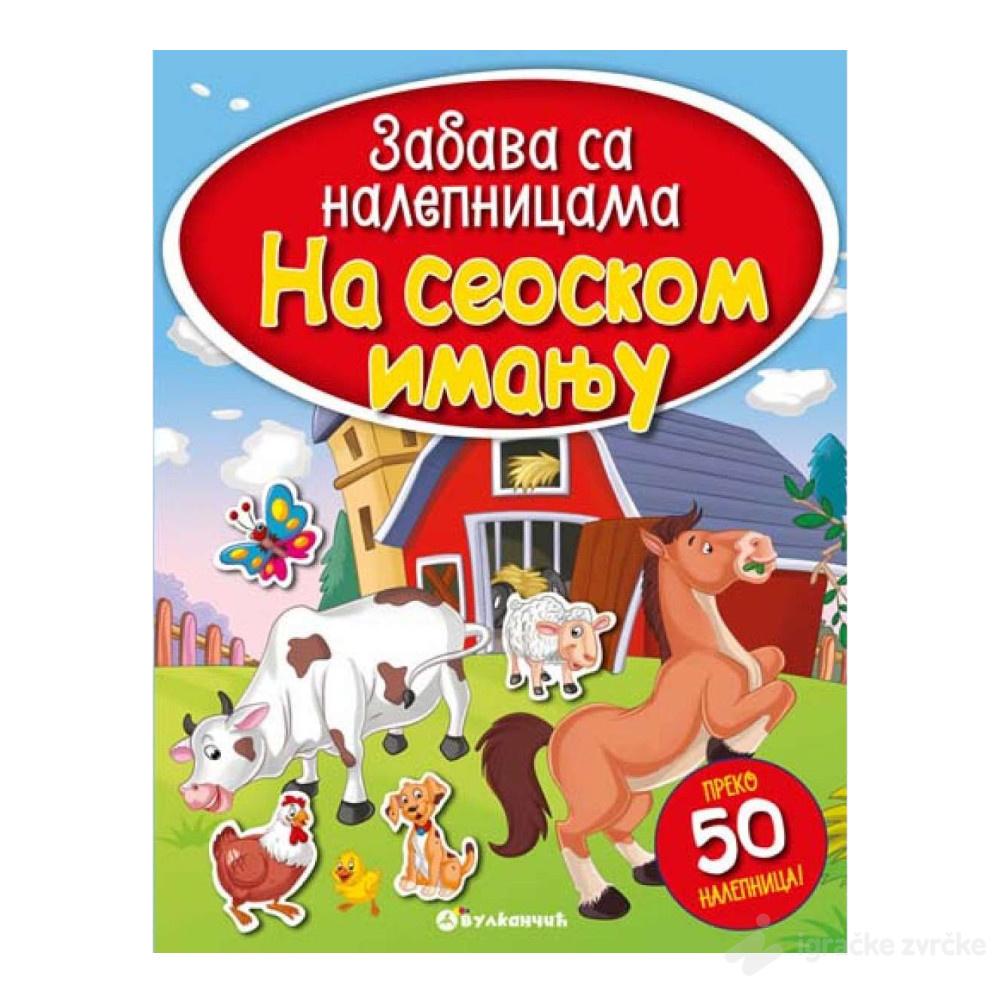 Zabava sa nalepnicama - NA SEOSKOM IMANJU